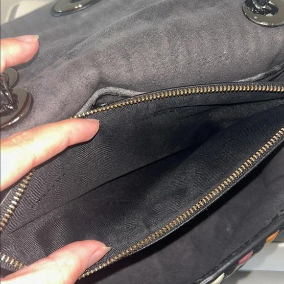 Coach Multicolored Stripe Bag - Picture 10 of 12